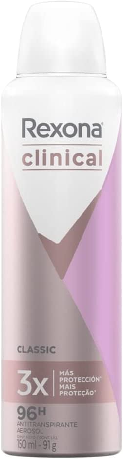 Desodorante Aerosol Rexona Clinical Classic 150ml